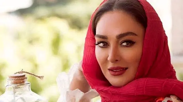 لباس حسرت برانگیز الهام حمیدی ! / خوشرنگ و شیک  ! + عکس