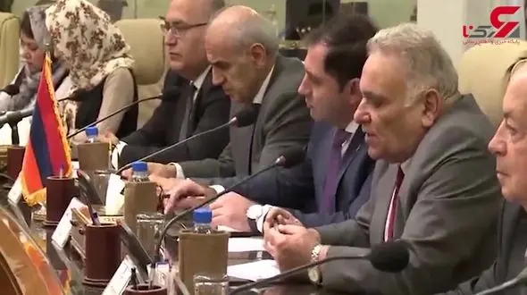 وزیر نفت با وزیر مدیریت و زیرساخت‌های ارمنستان دیدار کرد+فیلم