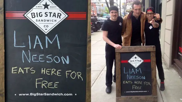 صاحب یک رستوران با خلاقیتش توانست پای یک ستاره را به رستورانش باز کند+ عکس