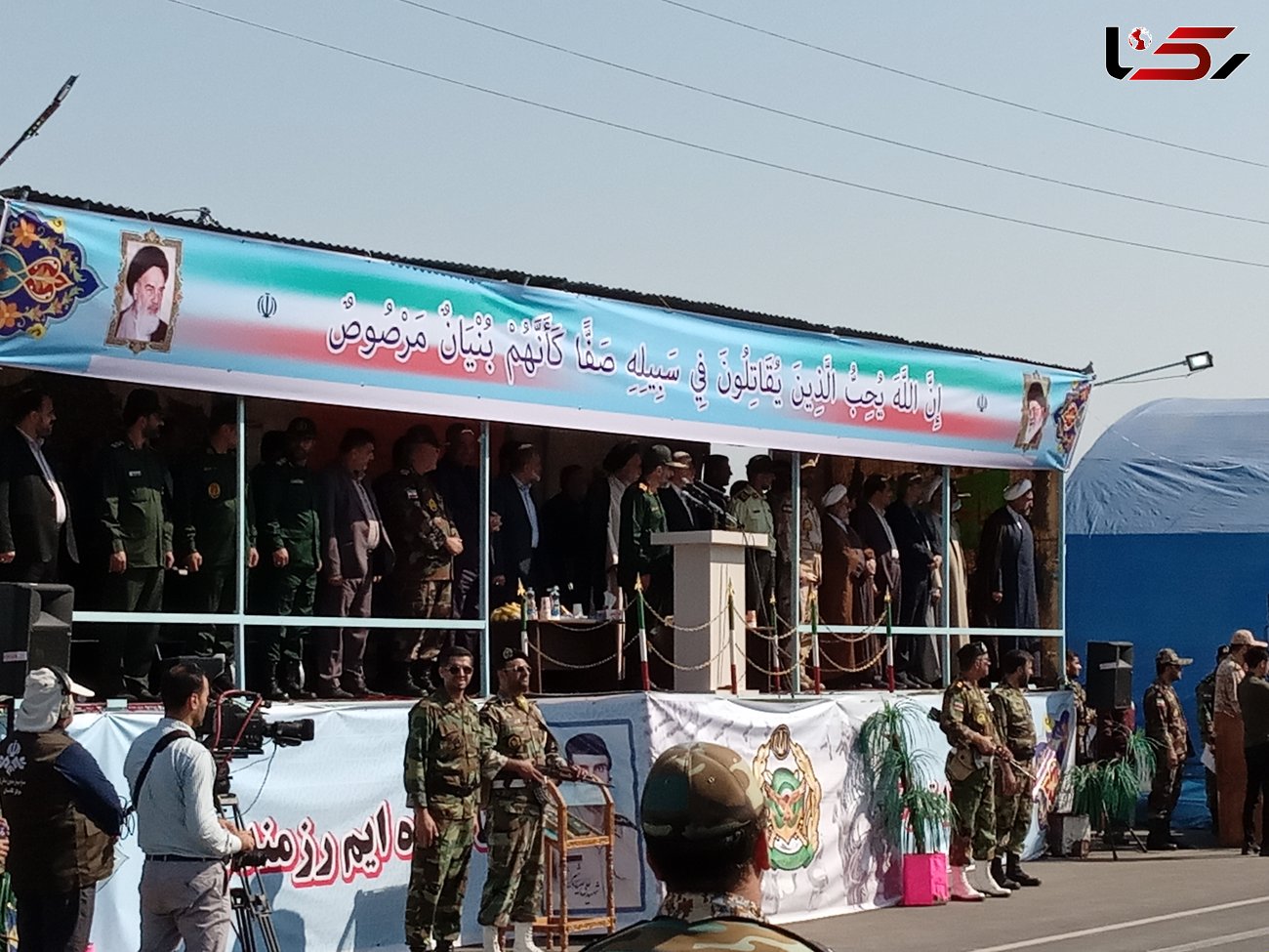 گزارش تصویری/ آغاز برنامه های هفته دفاع مقدس گرگان با رژه نیروهای مسلح