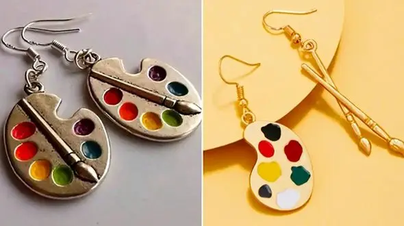 زیورآلات خاص برای نقاشان؛ همراهی همیشگی هنر در کنار استایل شما + معرفی 15 مدل