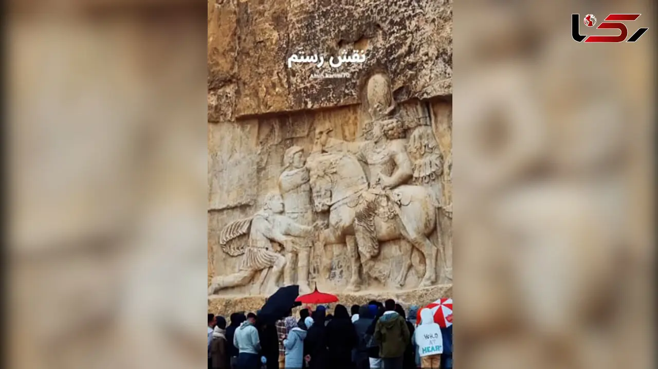 سنگ‌نگاره پیروزی شاپور ساسانی بر 3 امپراتور روم + فیلم