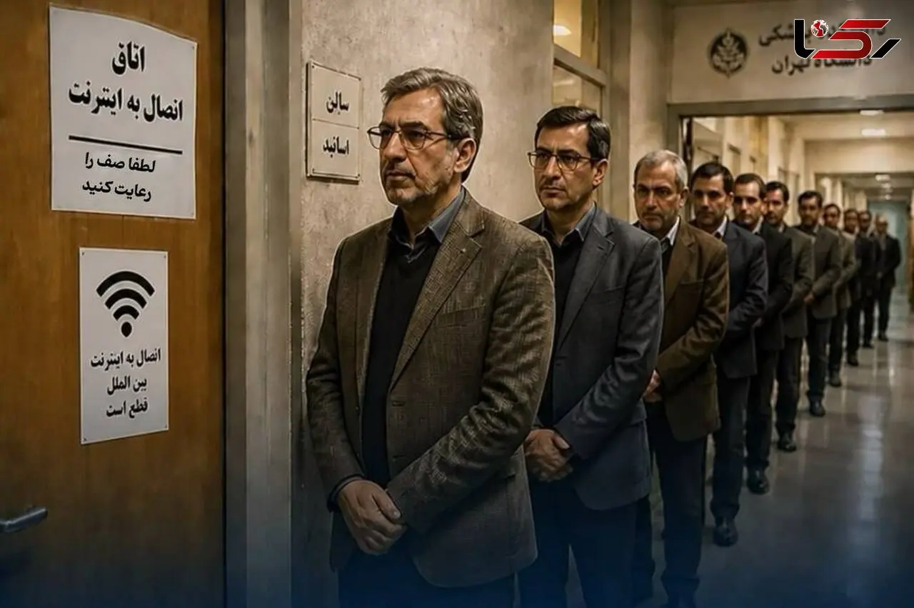 رئیس دانشکده پزشکی دانشگاه تهران: اساتید نوبتی و در صف از اینترنت استفاده می‌کنند 