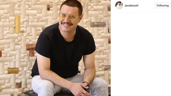 چهره ی جدید و جالب جواد عزتی!
