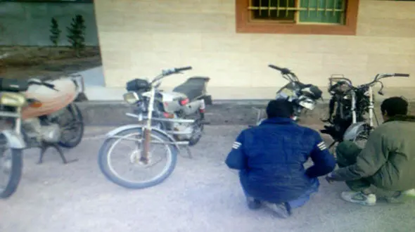 این ۲پسر جوان عشق موتور بودند+عکس