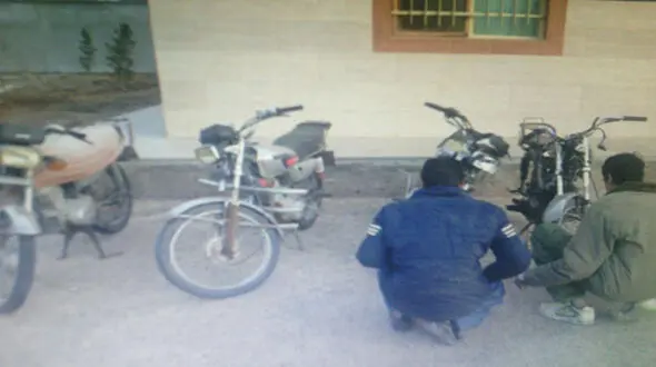 این ۲پسر جوان عشق موتور بودند+عکس