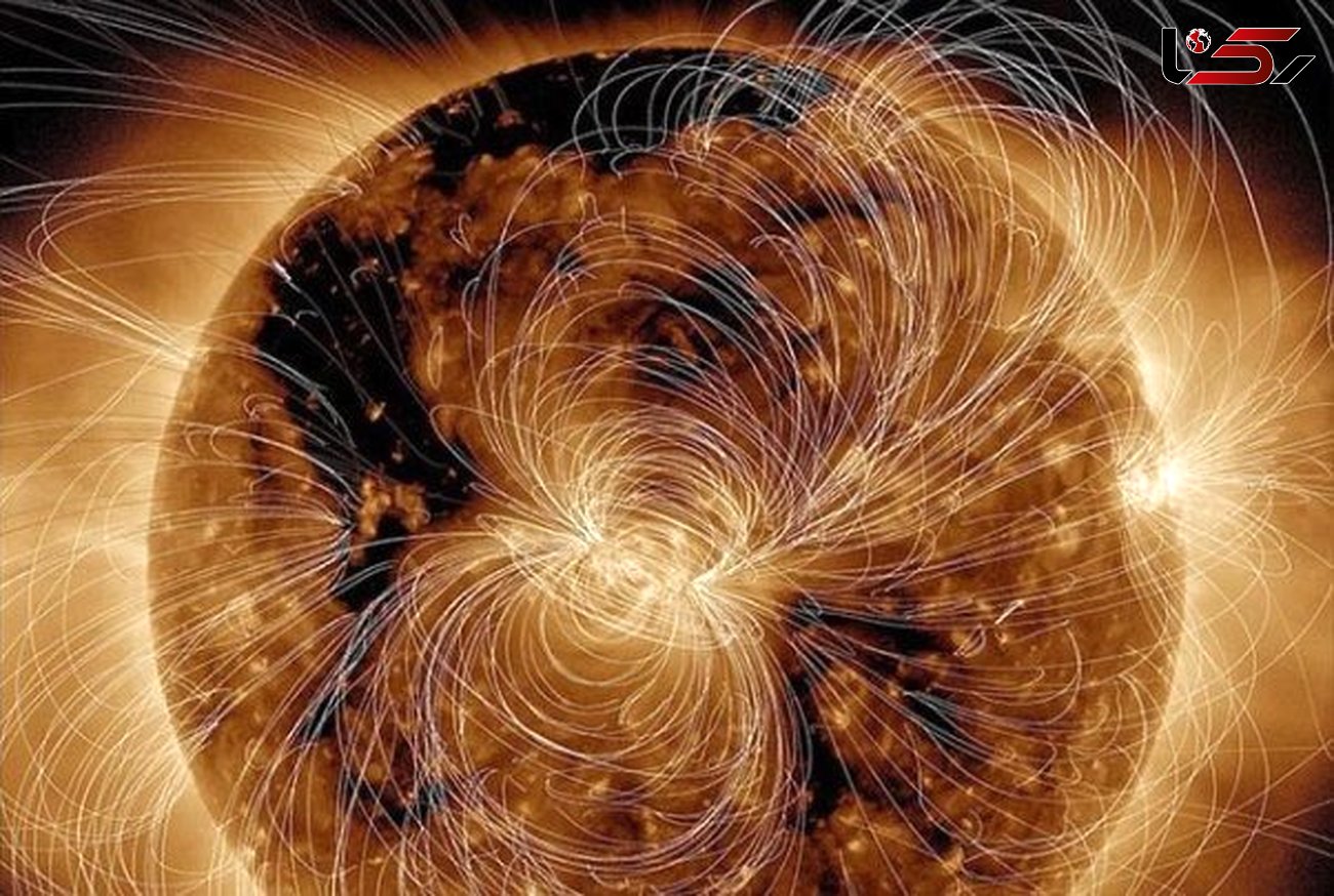 نمایش ذرات داغ خورشیدی توسط ناسا