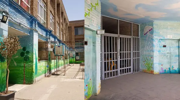 اینجا مدرسه آمریکایی هاست، در قلب ایران زمین + فیلم