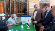 وزیر راه و شهرسازی در انتخابات 1400 شرکت کرد / او در حرم حضرت زینب (س) رای داد