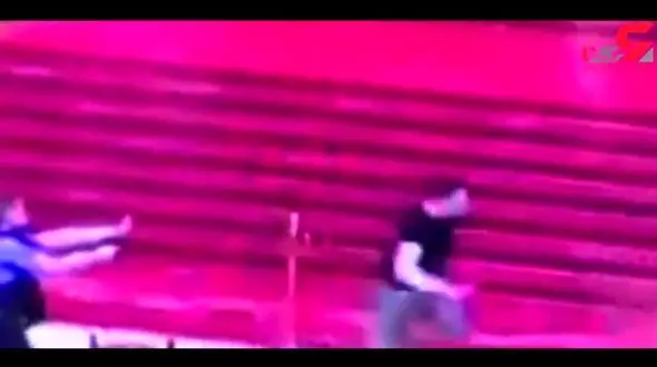 فیلم لحظه تیراندازی مرگبار پلیس به یک مهاجم در مقابل کلیسای برلین 