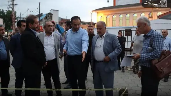 تجهیز کارگاه سه تقاطع غیر همسطح در رشت آغاز شد