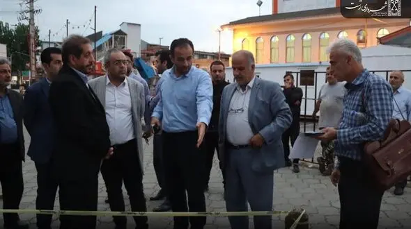 تجهیز کارگاه سه تقاطع غیر همسطح در رشت آغاز شد