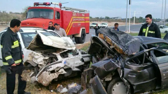 تصادف در رامهرمز 2 فوتی و 3 مصدوم به جا گذاشت