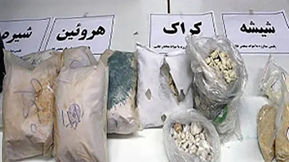 کشف ۳ تن و ۸۰۰ کیلو گرم انواع موادمخدر در مازندران
