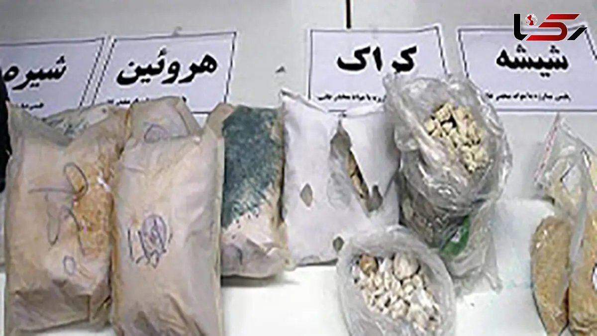کشف ۳ تن و ۸۰۰ کیلو گرم انواع موادمخدر در مازندران
