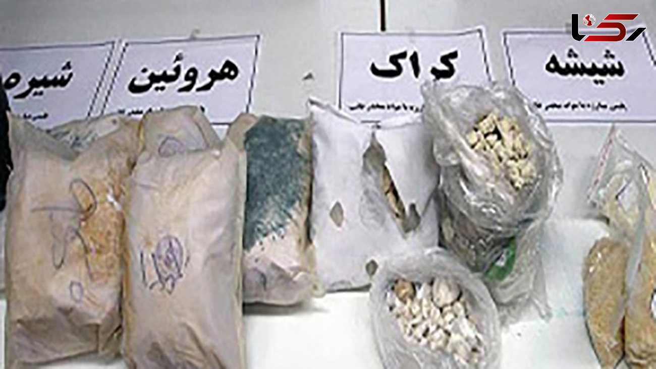 کشف ۳ تن و ۸۰۰ کیلو گرم انواع موادمخدر در مازندران
