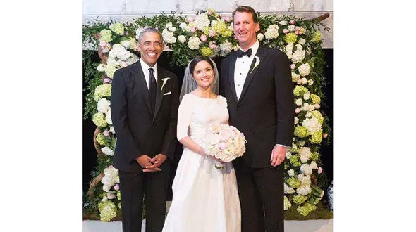 وقتی اوباما ساقدوش داماد می شود+ تصاویر 