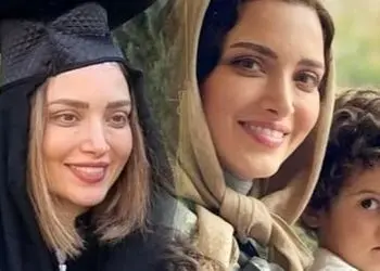 فیلم/ نگاهی به جشن فارغ التحصیلی «بهنوش طباطبایی» در رشته «دکترای روانشناسی بالینی» در دانشگاه آزاد بابل/ خانم بازیگر با بادیگارد ...