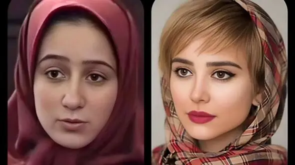 تغییر چهره چشم نواز خانم بازیگران قبل و بعد شهرت ! / از الناز حبیبی تا طناز طباطبایی زیبا !