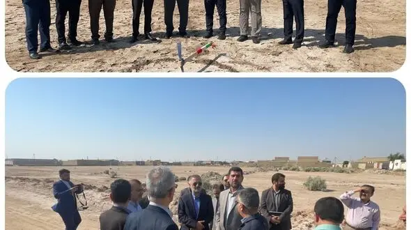 گلنگ مدرسه ۱۲ کلاسه کوی سادات به زمین زده شد