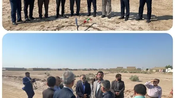 گلنگ مدرسه ۱۲ کلاسه کوی سادات به زمین زده شد