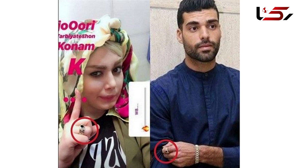 جنجال انگشتر ست سحر قریشی و مهدی طارمی! + عکس ها و فیلم