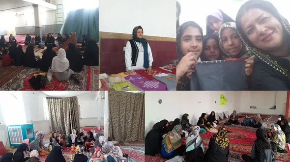 آموزش هنری فراموش شده به 2 هزار زن در سیستان و بلوچستان/ می گوید: جوانان برای کارگری می روند ولی پول برگشت ندارند! 
