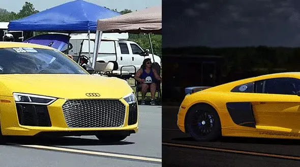 رکورد شکنی سریع‌ترین آئودی R8 جهان در مسیر ۸۰۰ متر + فیلم