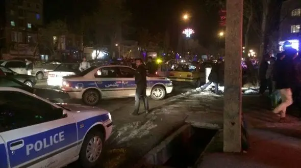 فوری / درگیری خیابانی پلیس با فرد مسلح در اردبیل+ تصاویر