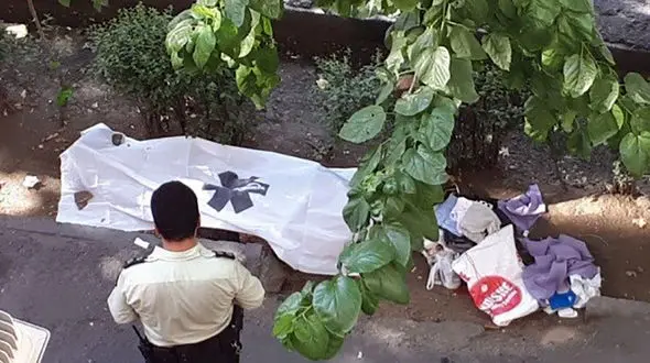 جسد کارتن خواب تهرانی 8 ساعت روی زمین ماند! + عکس