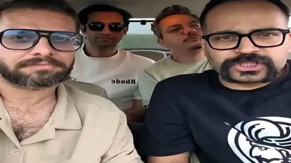 آواز شاد؛ مجتبی شفیعی با رفقاش آهنگ احمق گلزار رو خوندن از خودش بهتر اجرا کردن 