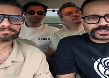 آواز شاد؛ مجتبی شفیعی با رفقاش آهنگ احمق گلزار رو خوندن از خودش بهتر اجرا کردن 