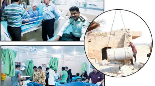 دزدی سیلندر گاز 475 نفر را مسموم کرد+عکس مصدومان