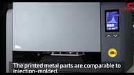 چاپ اجسام فلزی با پرینتر 3 بعدی ممکن شد! +فیلم