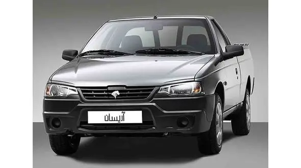 قیمت وانت آریسان / افزایش 68 میلیون تومانی