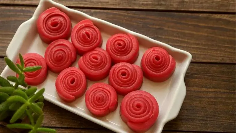 ژله میوه‌ای رولی