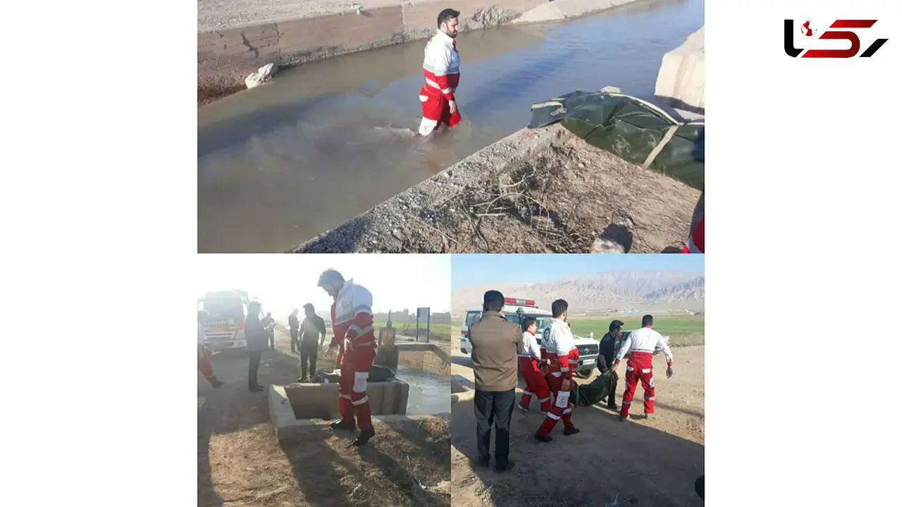 کانال آب آرادان یک مرد را بلعید