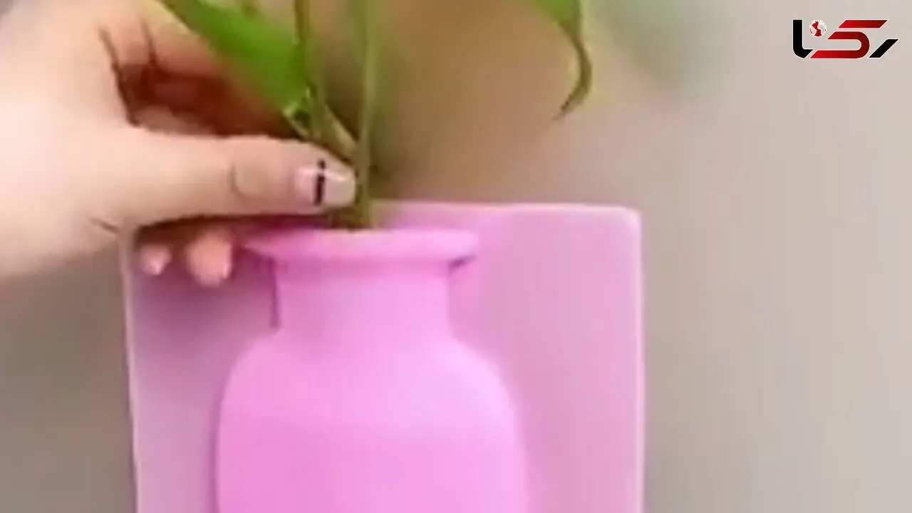 طراحی گلدان در خانه + فیلم 