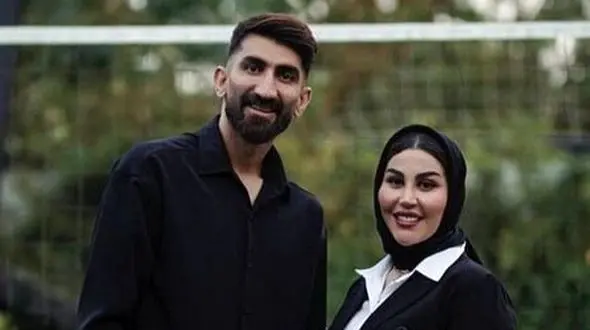 فیلم آواز لری علیرضا بیرانوند / اکرم بانو چه رقصی بهش یاد داده ... 