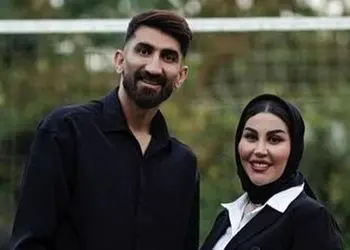 فیلم آواز لری علیرضا بیرانوند / اکرم بانو چه رقصی بهش یاد داده ... 