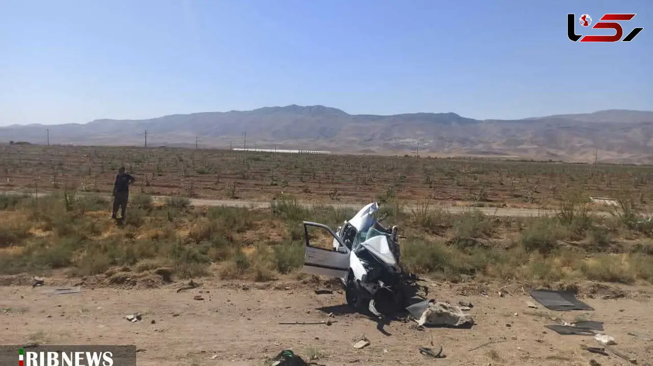 مرگ تلخ زن جوان و 4 مرد در تصادف مزدا و پژو پارس / در جاده ساوه رخ داد