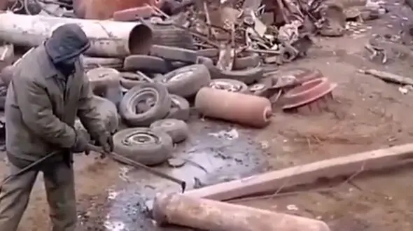 عاقبت شوخی مرگبار با کپسول اکسیژن + فیلم لحظه انفجار