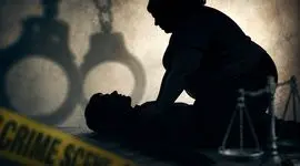 فیلم لحظه حادثه/  زن چاق با پریدن روی شوهرش جان او را گرفت / همه شوکه شدند