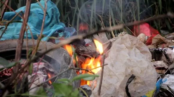 در این روزها گرم به محیط زیست رحم کنیم و  زباله نریزیم؛ آتش به پا می شود 