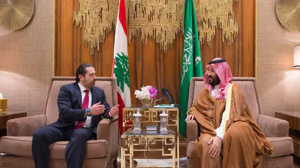 ممانعت محمد بن سلمان از دیدار مکرون با حریری