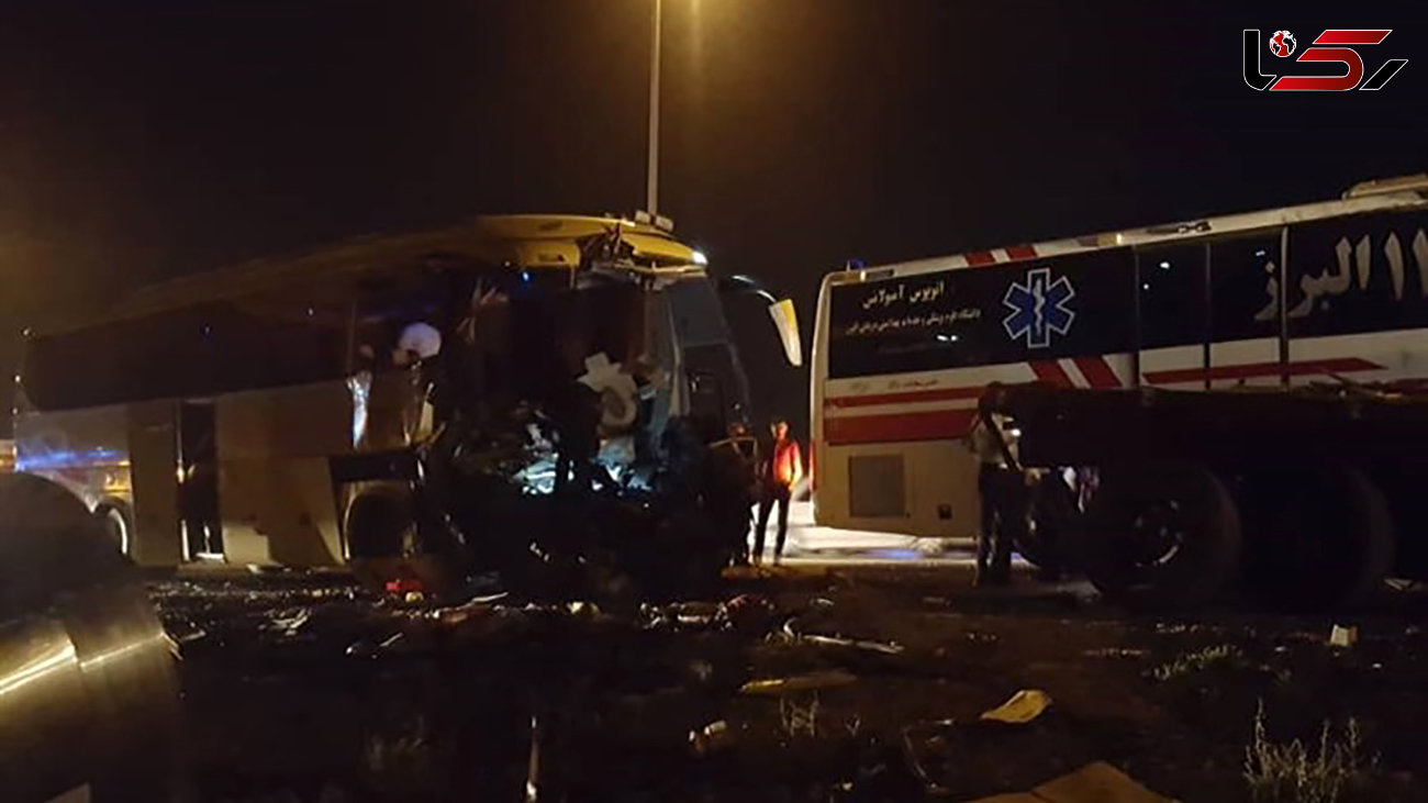 3 کشته در تصادف خونین آزادراه کرج - قزوین / دیشب رخ داد +عکس