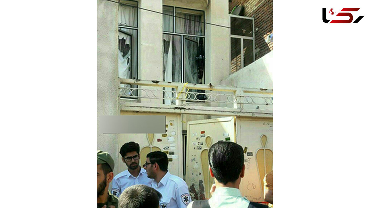 انفجار خانه در اردبیل+ عکس