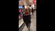 درگیری شدید مشتری زن با کارمند رستوران مک دونالد ! +فیلم