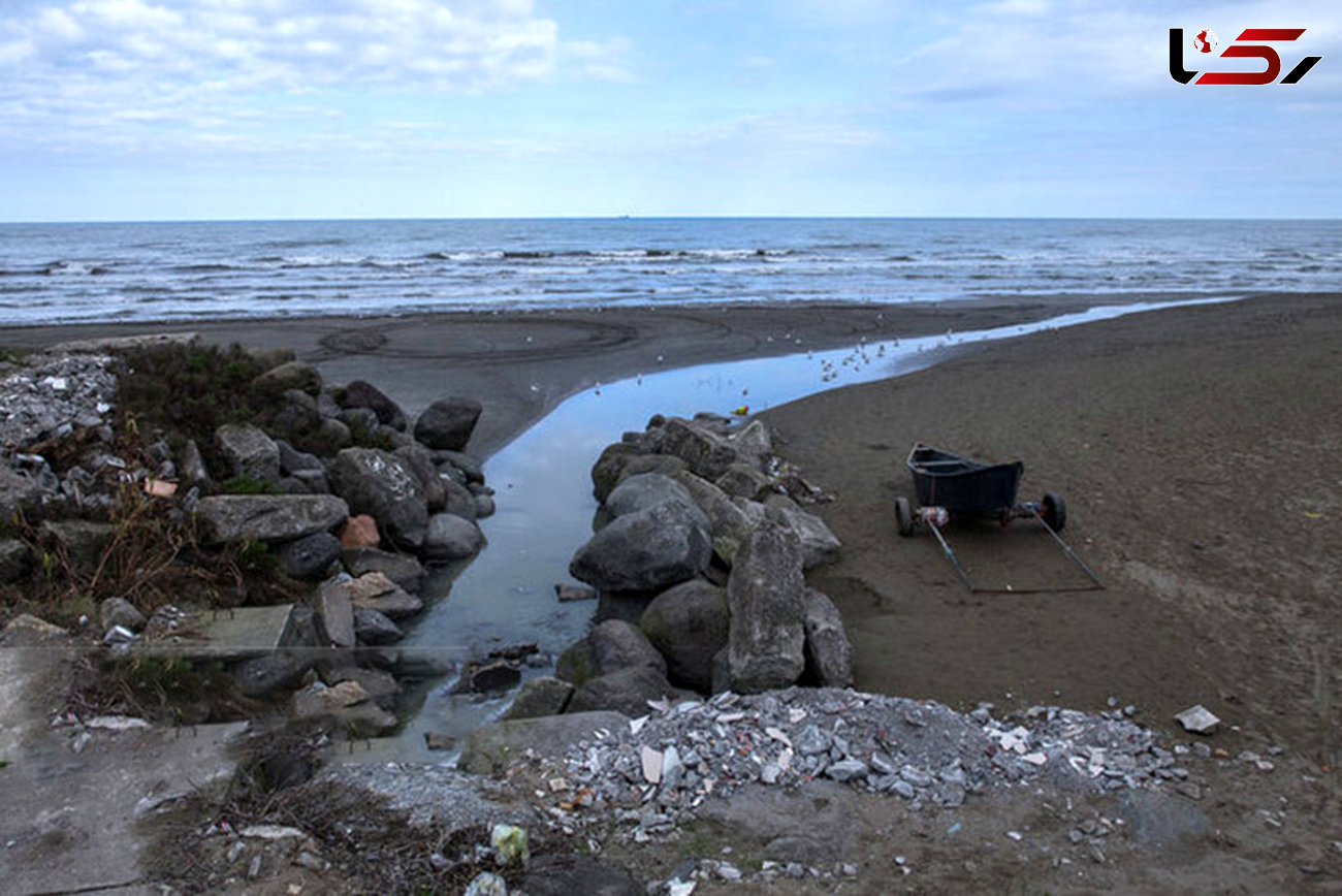 آلودگی ، تهدید جدی برای دریای خزر  + عکس