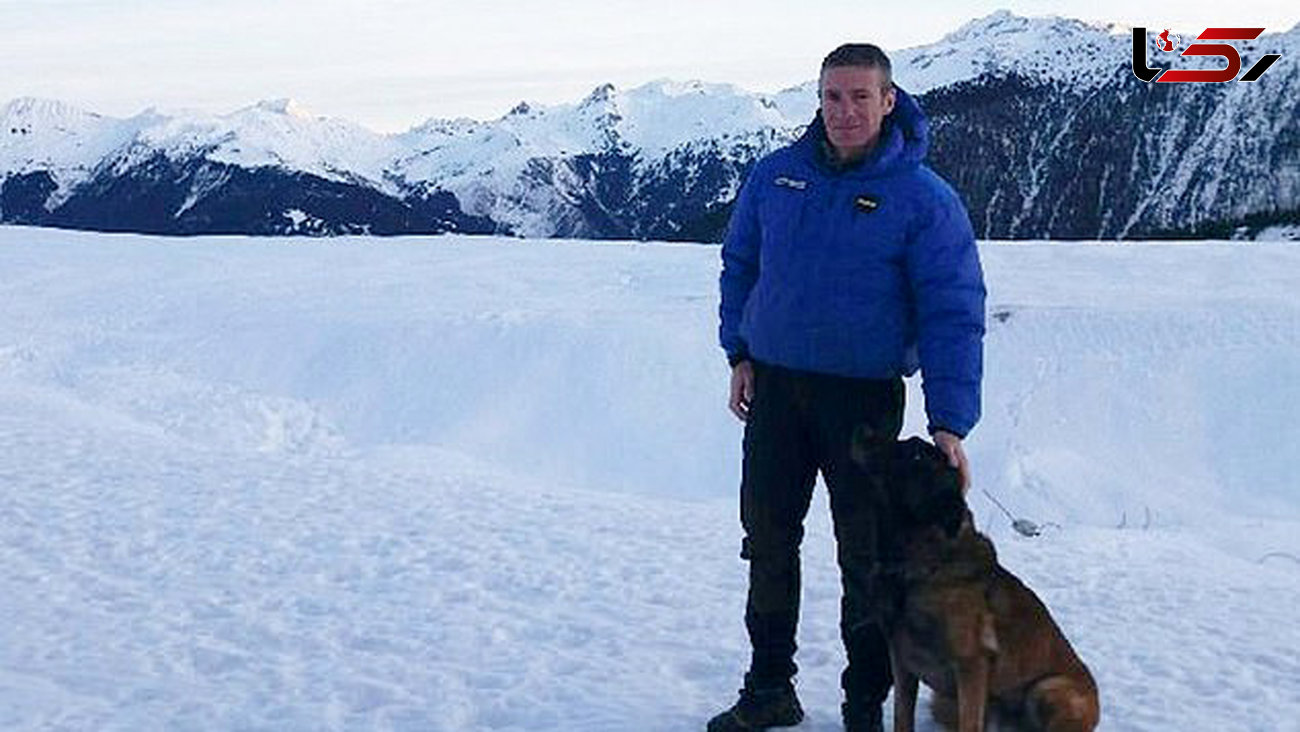 سگ باهوش پسر 12 ساله را از زیر برف نجات داد +عکس